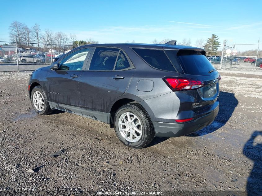 2022 CHEVROLET EQUINOX AWD LS - 3GNAXSEV3NS113254