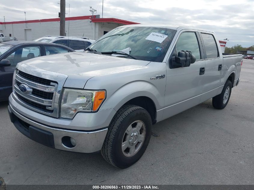 2013 FORD F-150 XLT - 1FTEW1CM4DFB23490