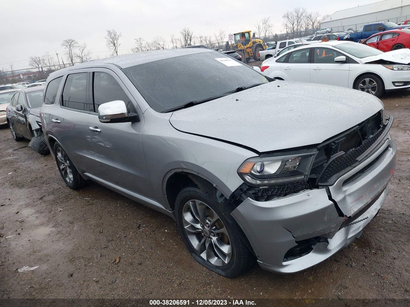 VIN 1C4RDJDGXKC780387 2019 DODGE DURANGO GT PLUS AWD