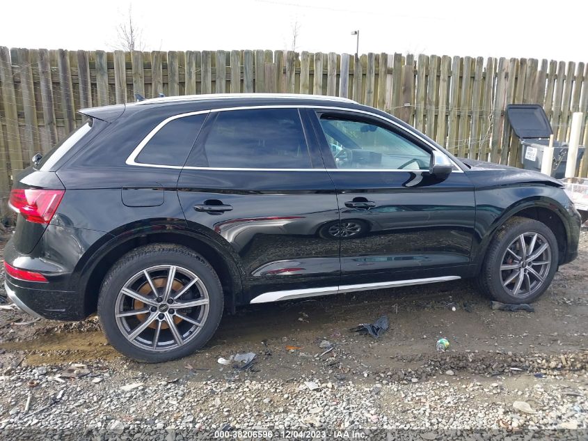 2022 AUDI SQ5 PREMIUM PLUS TFSI QUATTRO TIPTRONIC WA1B4AFY9N2133832