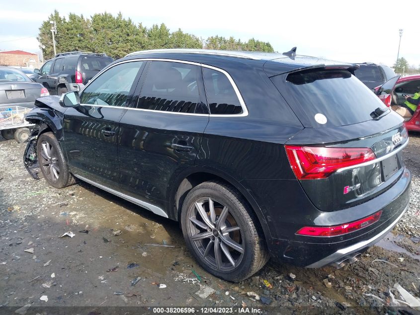 2022 AUDI SQ5 PREMIUM PLUS TFSI QUATTRO TIPTRONIC WA1B4AFY9N2133832