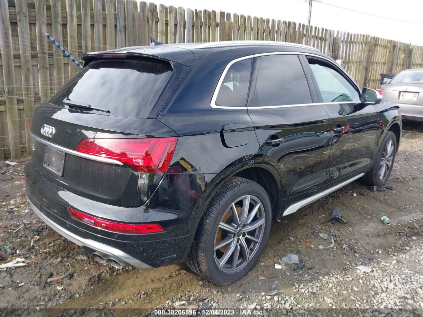2022 AUDI SQ5 PREMIUM PLUS TFSI QUATTRO TIPTRONIC WA1B4AFY9N2133832