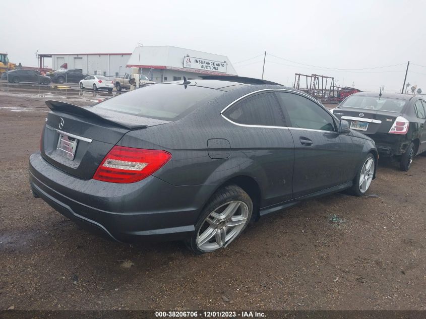 2013 MERCEDES-BENZ C 250 WDDGJ4HB3DG031156