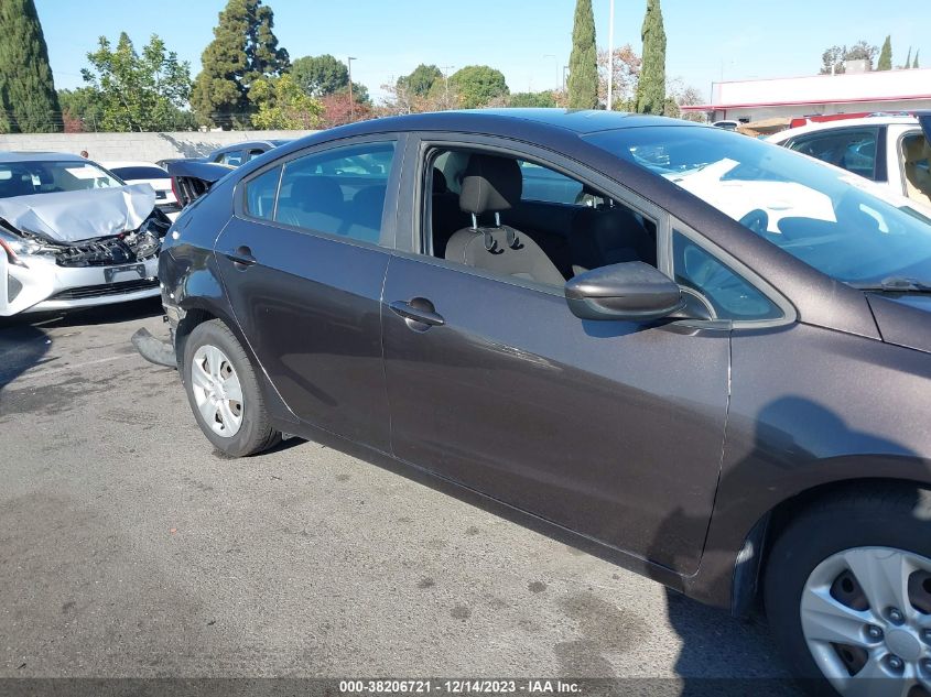 2017 KIA FORTE LX - 3KPFK4A72HE025959
