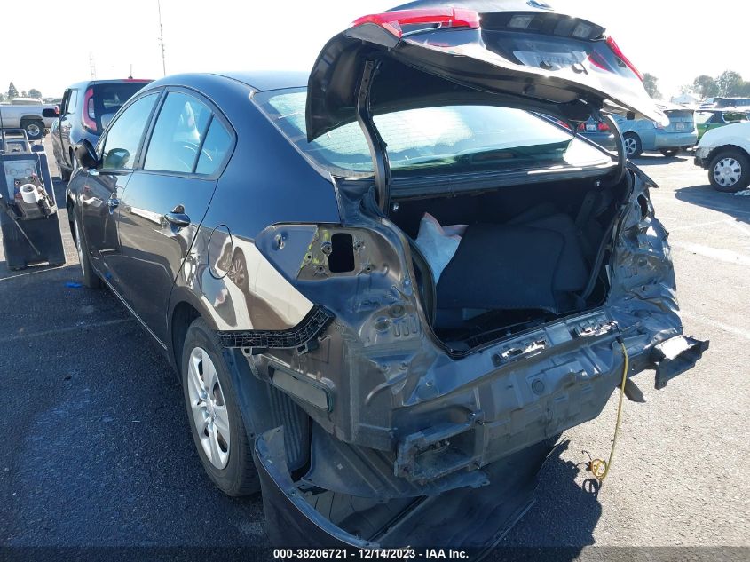 2017 KIA FORTE LX - 3KPFK4A72HE025959