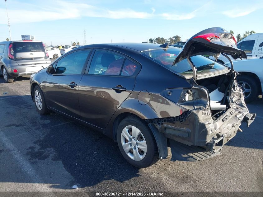 2017 KIA FORTE LX - 3KPFK4A72HE025959