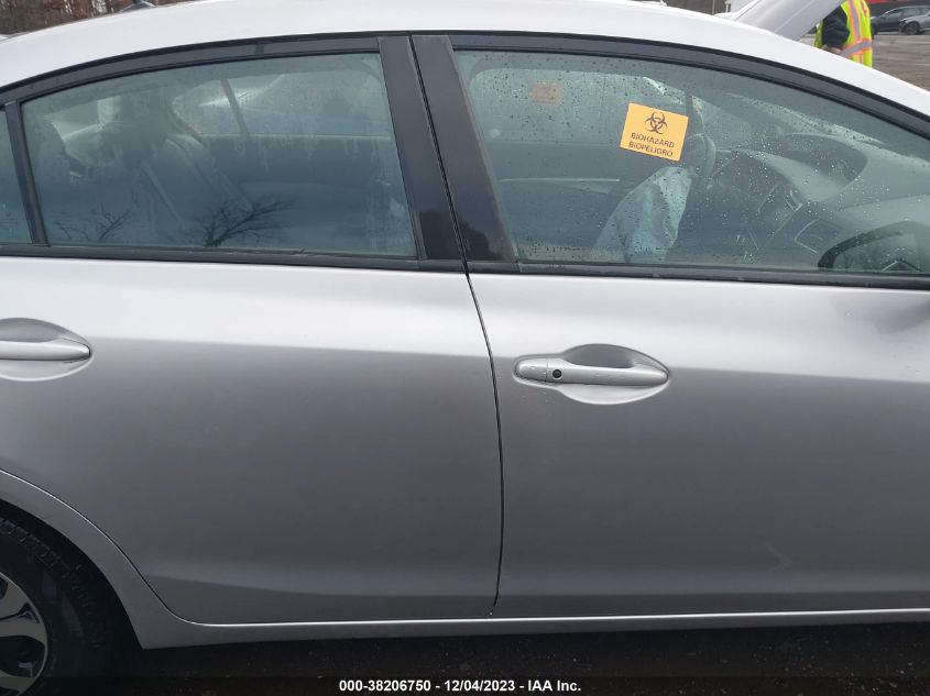 2015 HONDA CIVIC HYBRID - 19XFB4F22FE200480