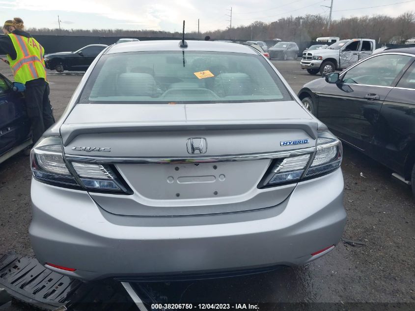 2015 HONDA CIVIC HYBRID - 19XFB4F22FE200480