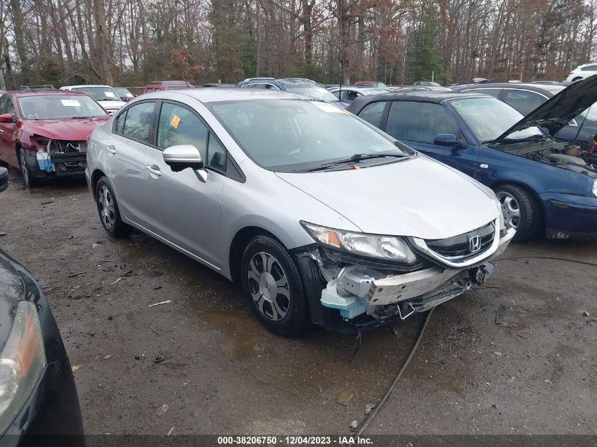2015 HONDA CIVIC HYBRID - 19XFB4F22FE200480