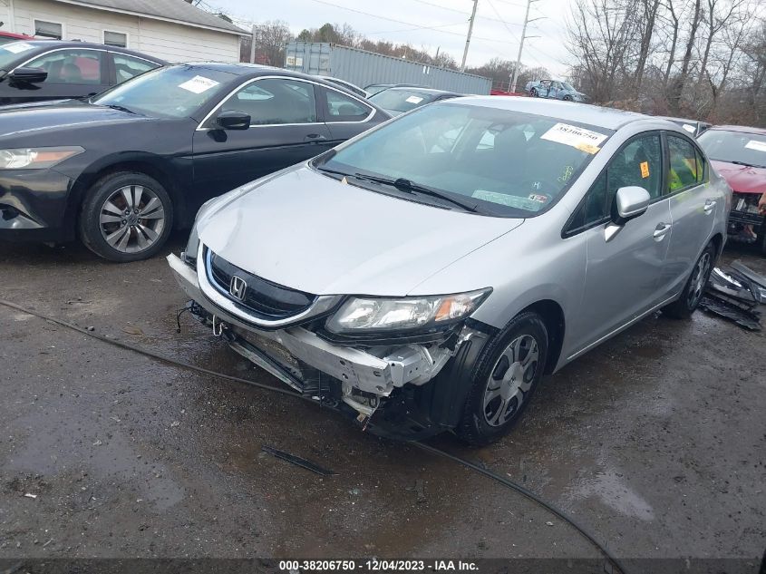 2015 HONDA CIVIC HYBRID - 19XFB4F22FE200480