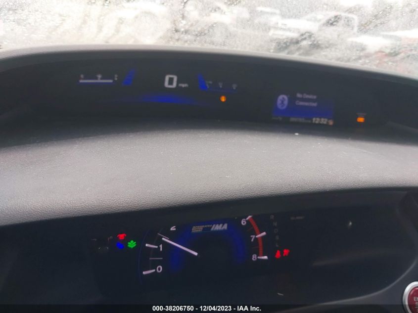 2015 HONDA CIVIC HYBRID - 19XFB4F22FE200480