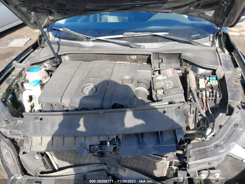 2013 VOLKSWAGEN PASSAT 2.5L SE - 1VWBP7A33DC125498