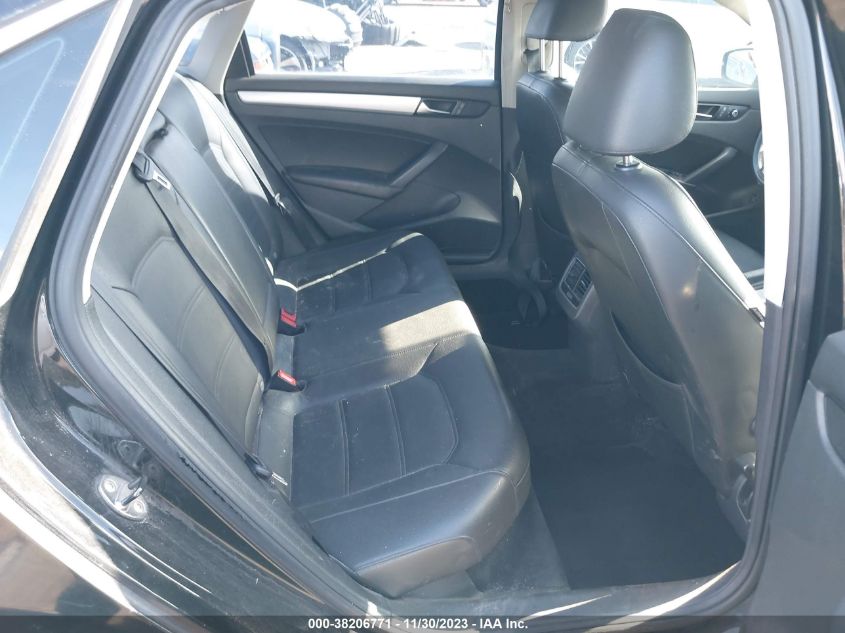 2013 VOLKSWAGEN PASSAT 2.5L SE - 1VWBP7A33DC125498