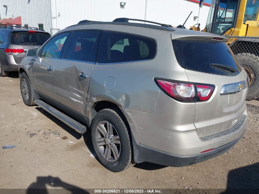 2015 CHEVROLET TRAVERSE LT - 1GNKRGKD3FJ348537