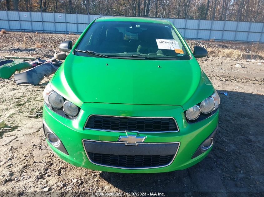 2015 CHEVROLET SONIC LT AUTO - 1G1JC6SB1F4143417
