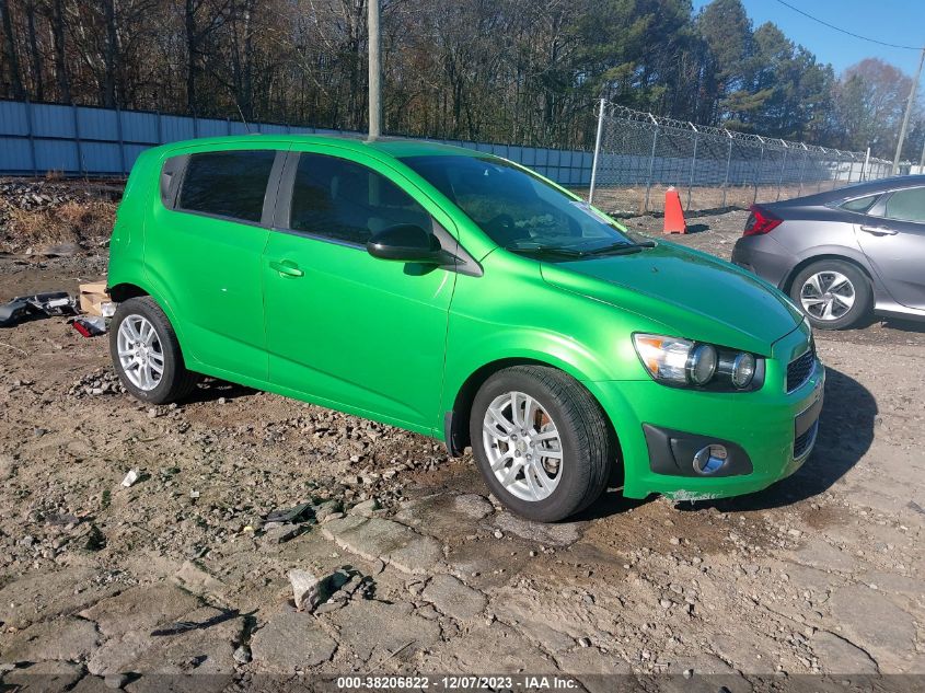 2015 CHEVROLET SONIC LT AUTO - 1G1JC6SB1F4143417