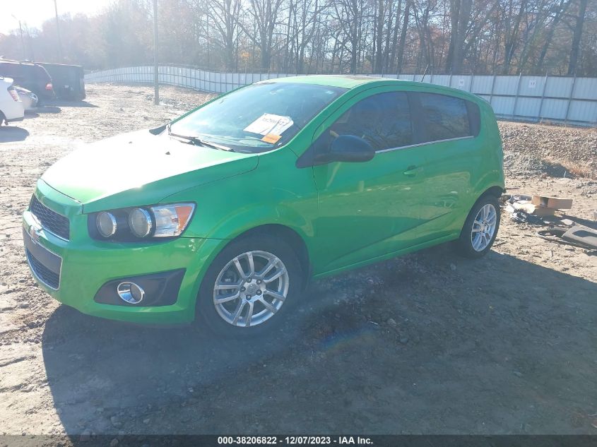 2015 CHEVROLET SONIC LT AUTO - 1G1JC6SB1F4143417