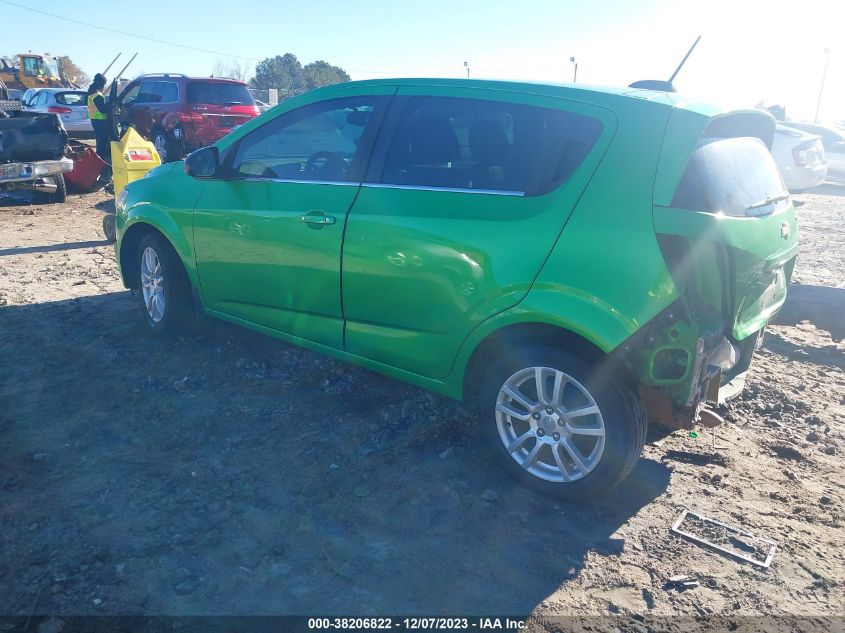 2015 CHEVROLET SONIC LT AUTO - 1G1JC6SB1F4143417