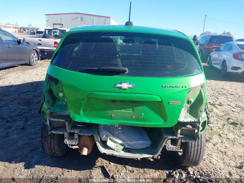 2015 CHEVROLET SONIC LT AUTO - 1G1JC6SB1F4143417
