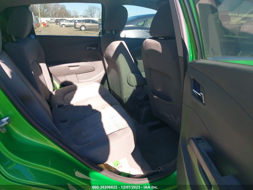 2015 CHEVROLET SONIC LT AUTO - 1G1JC6SB1F4143417