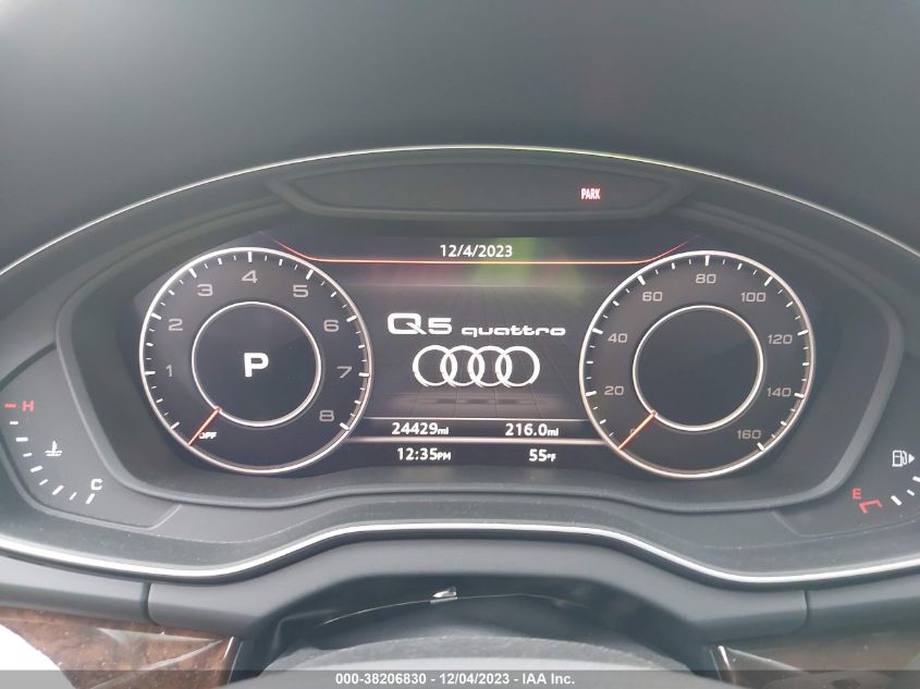 2018 AUDI Q5 2.0T PREMIUM - WA1BNAFY0J2246124