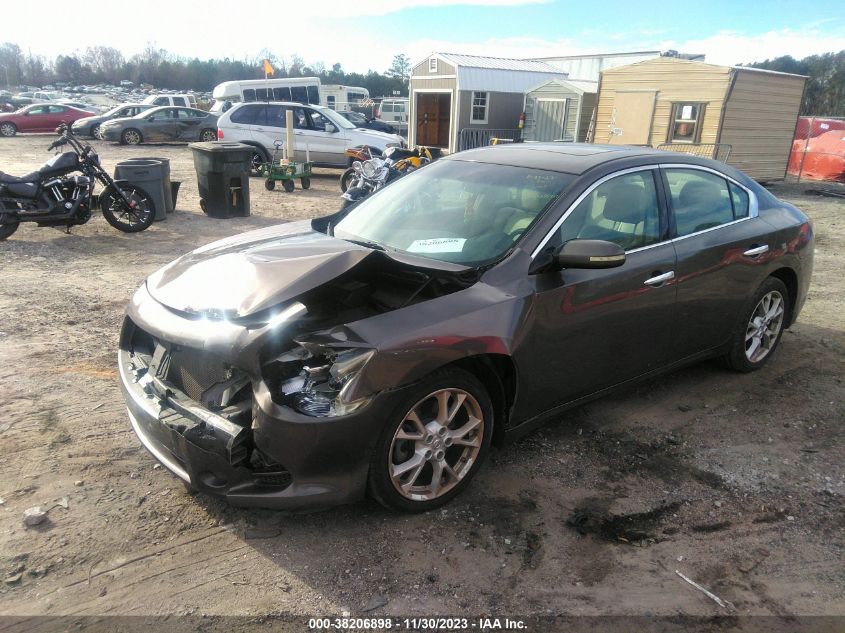 2014 NISSAN MAXIMA 3.5 SV - 1N4AA5APXEC470784