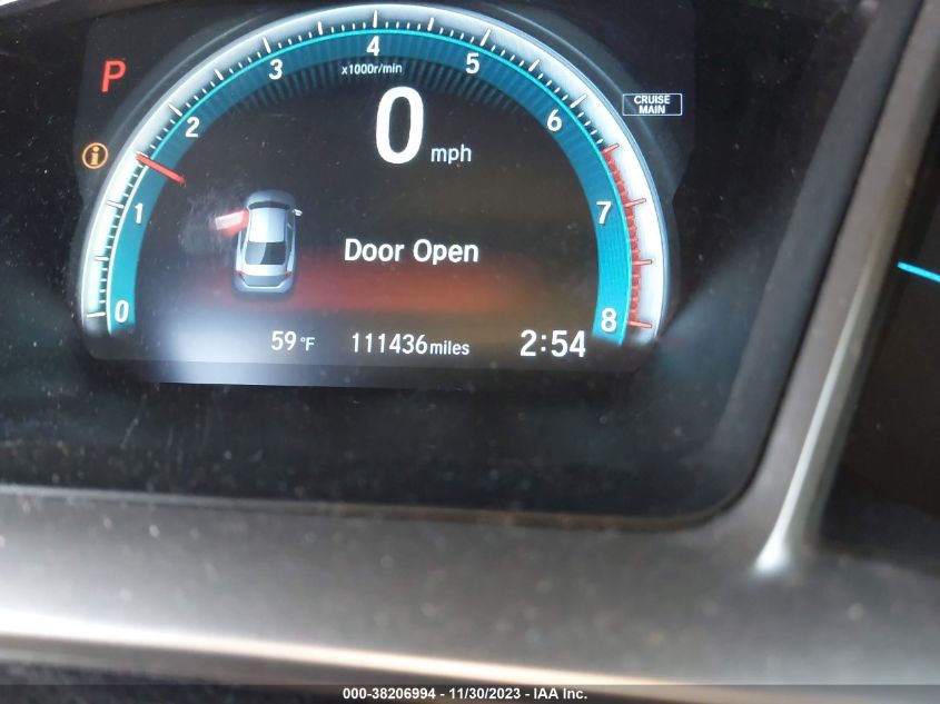 2016 HONDA CIVIC EX-L - 19XFC1F79GE028215