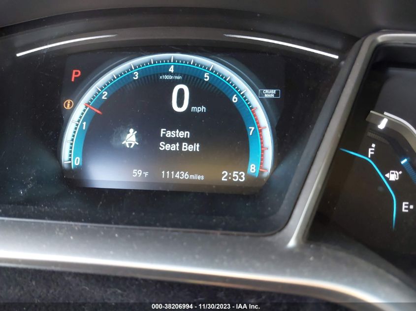 2016 HONDA CIVIC EX-L - 19XFC1F79GE028215