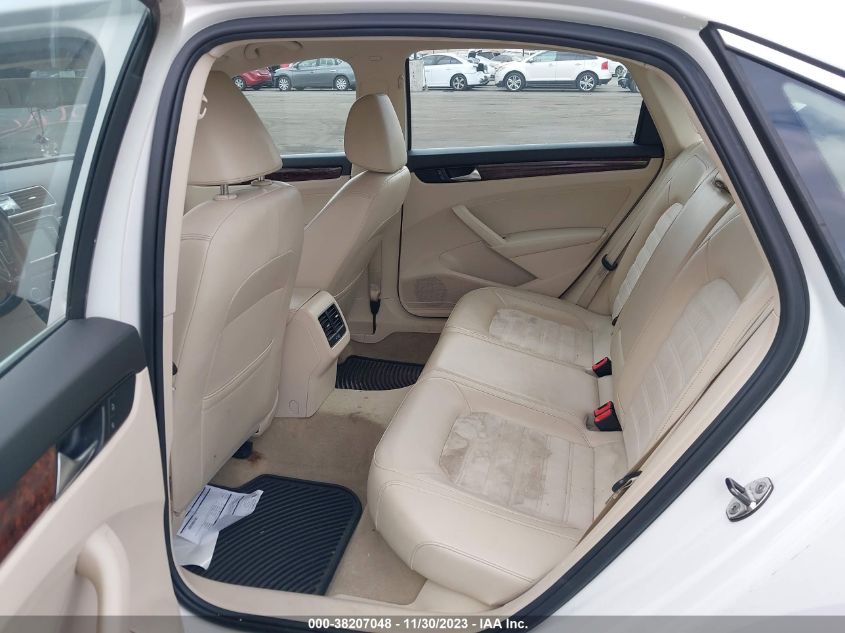 2013 VOLKSWAGEN PASSAT 2.0L TDI SEL PREMIUM - 1VWCN7A39DC036237