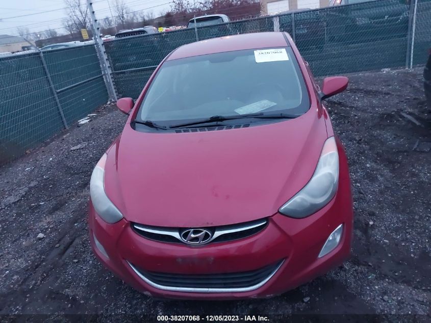 2013 HYUNDAI ELANTRA GLS/LIMITED - KMHDH4AE4DU971086