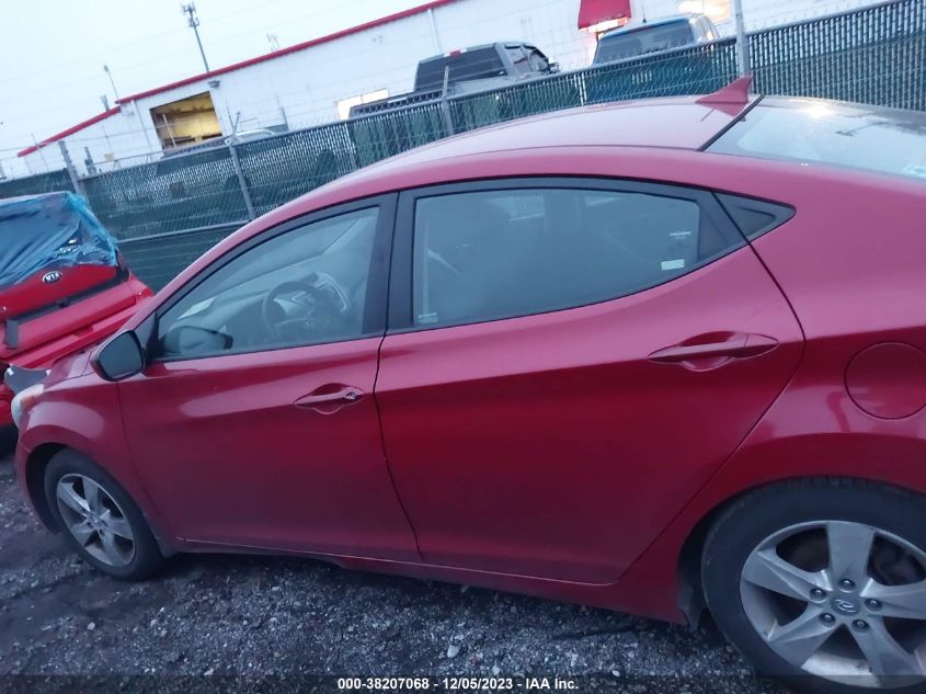 2013 HYUNDAI ELANTRA GLS/LIMITED - KMHDH4AE4DU971086