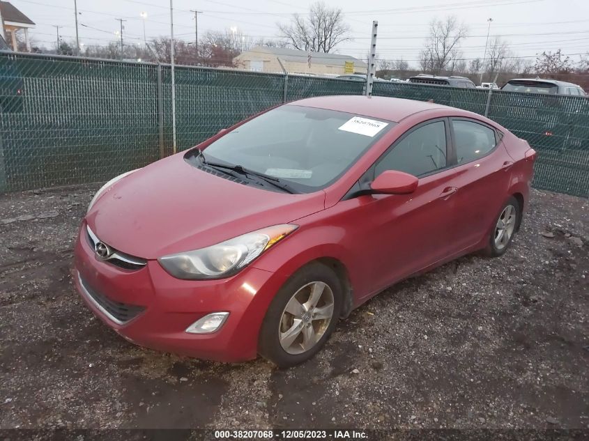 2013 HYUNDAI ELANTRA GLS/LIMITED - KMHDH4AE4DU971086