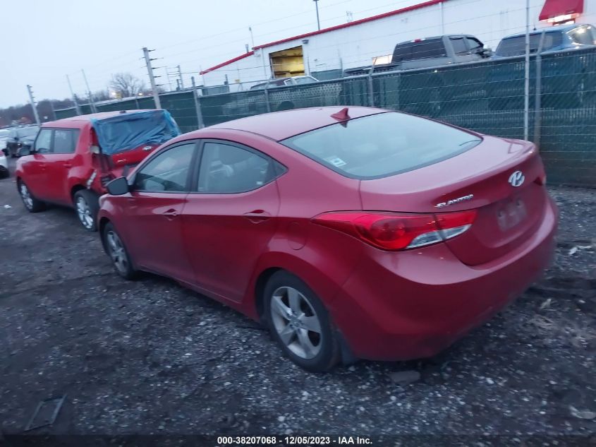 2013 HYUNDAI ELANTRA GLS/LIMITED - KMHDH4AE4DU971086