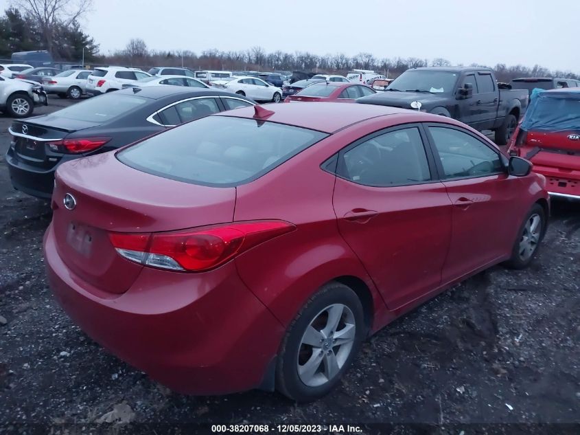 2013 HYUNDAI ELANTRA GLS/LIMITED - KMHDH4AE4DU971086