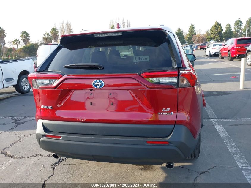 2023 TOYOTA RAV4 LE HYBRID - 4T3MWRFVXPU083871