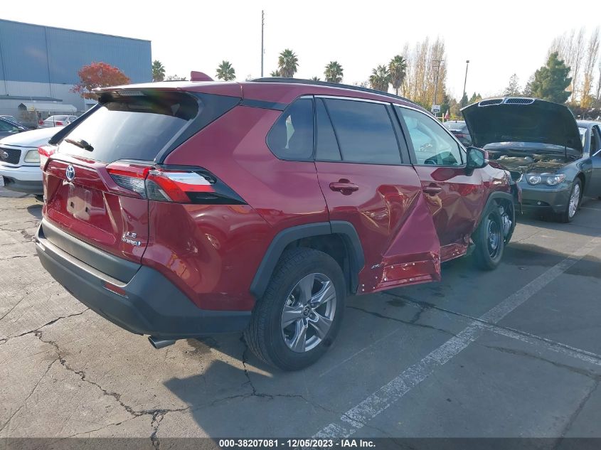 2023 TOYOTA RAV4 LE HYBRID - 4T3MWRFVXPU083871