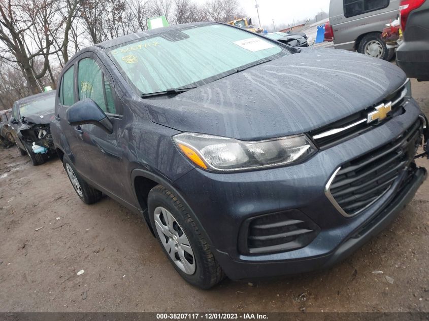 2018 CHEVROLET TRAX LS - 3GNCJKSB1JL364508