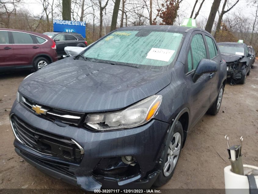 2018 CHEVROLET TRAX LS - 3GNCJKSB1JL364508