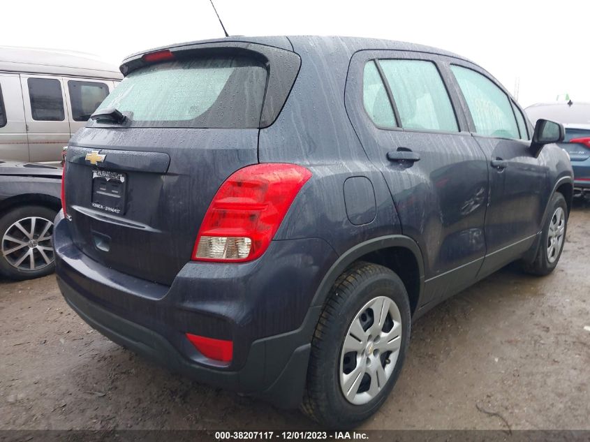 2018 CHEVROLET TRAX LS - 3GNCJKSB1JL364508