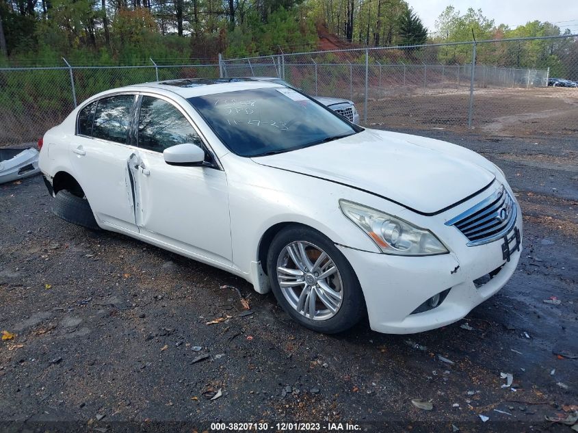 2013 INFINITI G37 JOURNEY - JN1CV6AP1DM720695