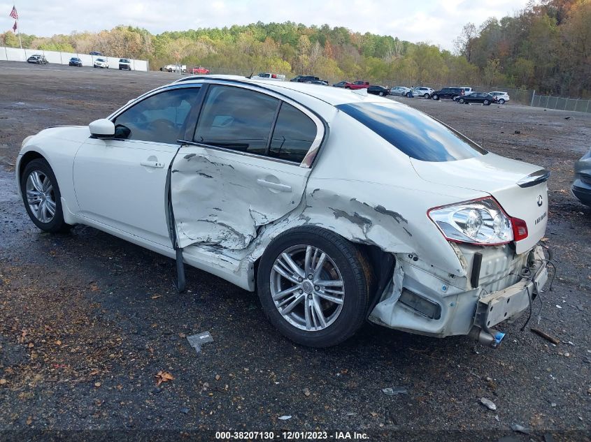 2013 INFINITI G37 JOURNEY JN1CV6AP1DM720695