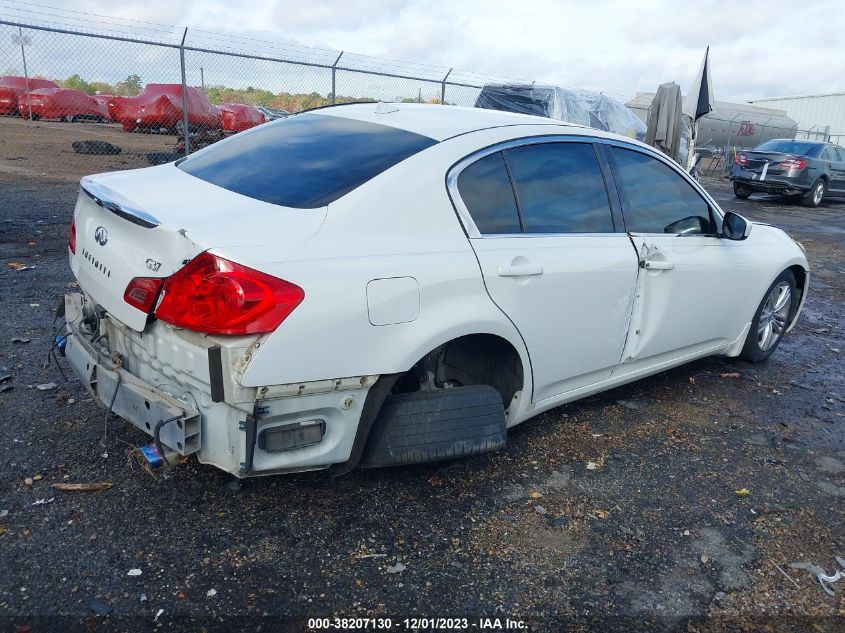 2013 INFINITI G37 JOURNEY JN1CV6AP1DM720695