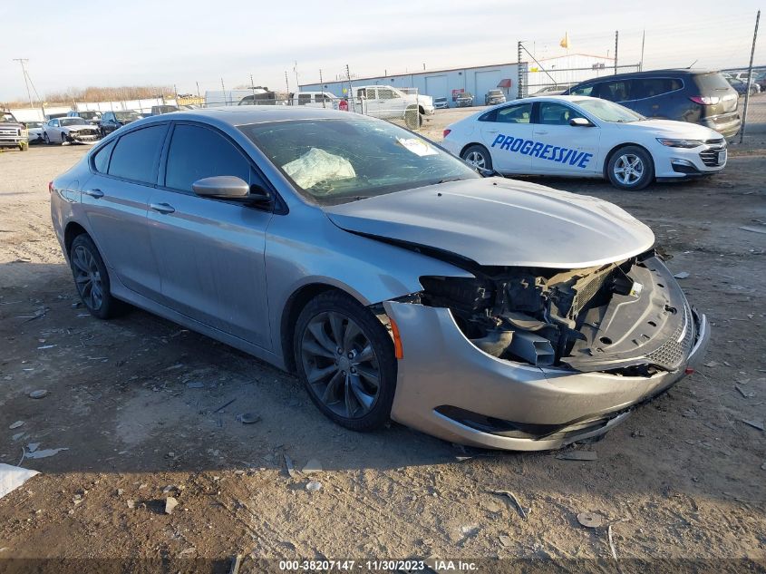 2015 CHRYSLER 200 S - 1C3CCCDG8FN543626