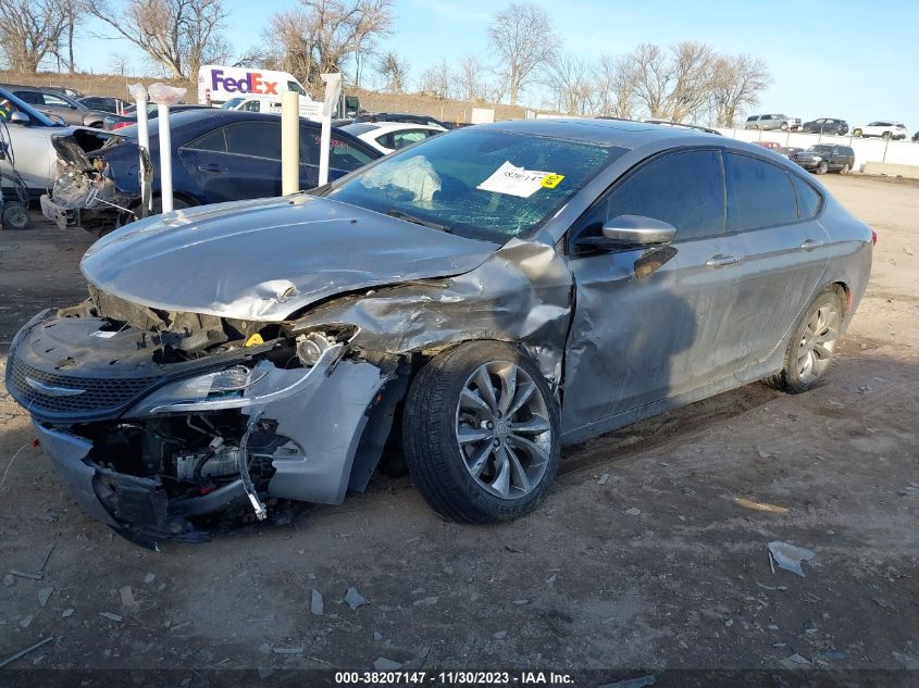 2015 CHRYSLER 200 S - 1C3CCCDG8FN543626