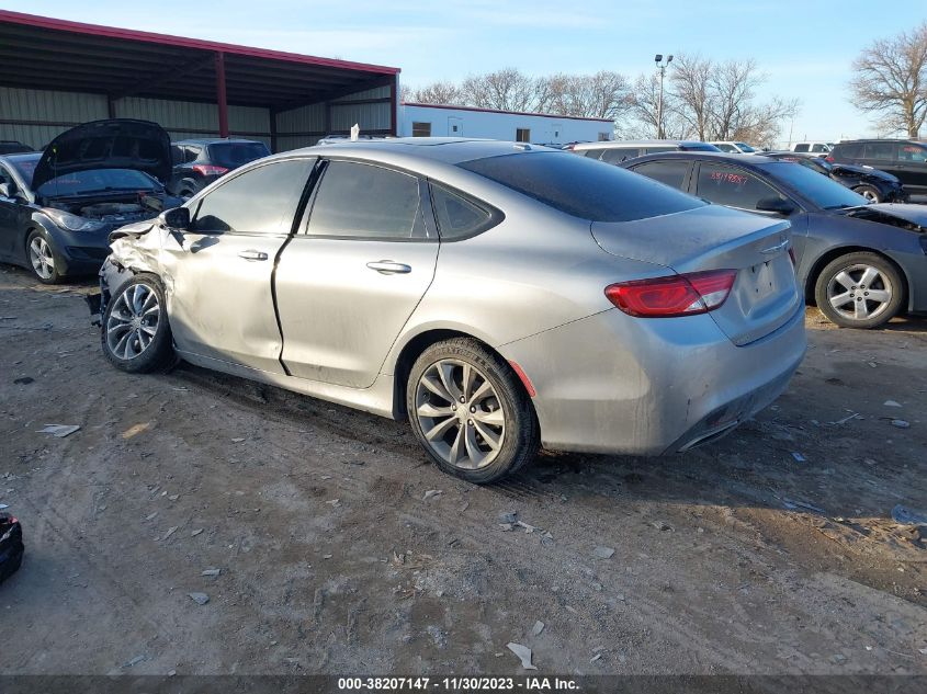 2015 CHRYSLER 200 S - 1C3CCCDG8FN543626