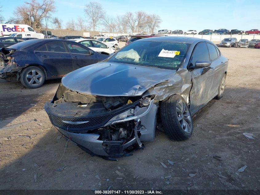 2015 CHRYSLER 200 S - 1C3CCCDG8FN543626