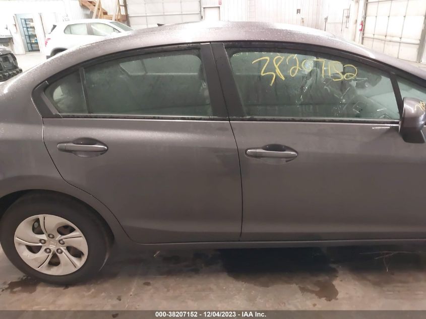 2014 HONDA CIVIC LX - 19XFB2F52EE012832