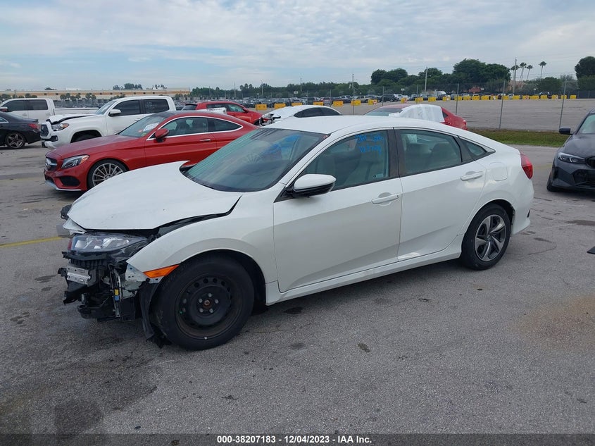 VIN 2HGFC2F62KH596933 2019 HONDA CIVIC LX