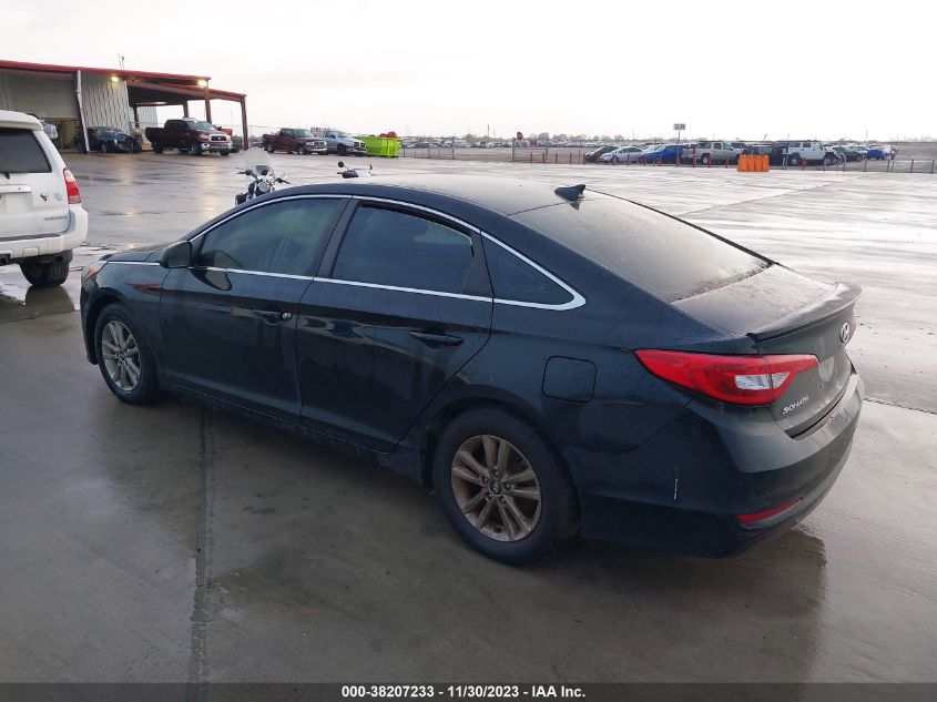 2015 HYUNDAI SONATA SE - 5NPE24AF0FH063881