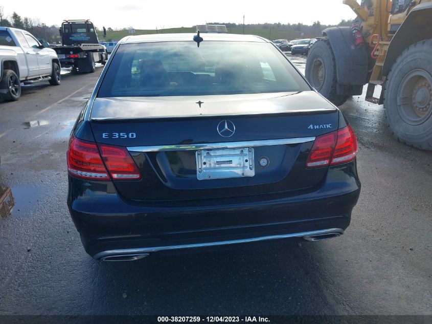 2014 MERCEDES-BENZ E 350 4MATIC - WDDHF8JB4EA775456